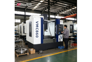 高德数控VMC860模具厂客户使用图 高德数控VMC860模具厂客户使用图