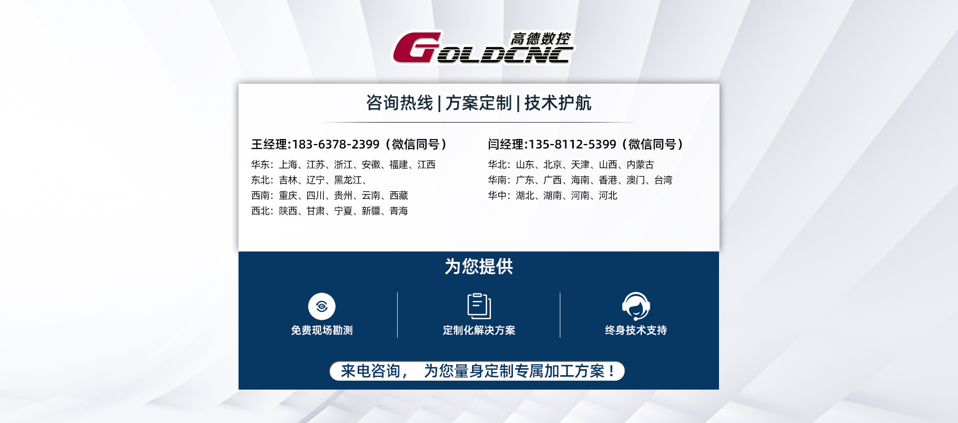 高德数控联系电话